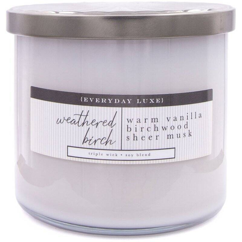 Soja-Duftkerze Colonial Candle Luxe - Weathered Birch