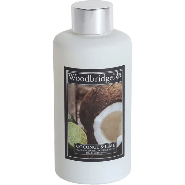 Uzupełnienie do patyczków zapachowych kokos limonka Woodbridge 200 ml - Coconut Lime