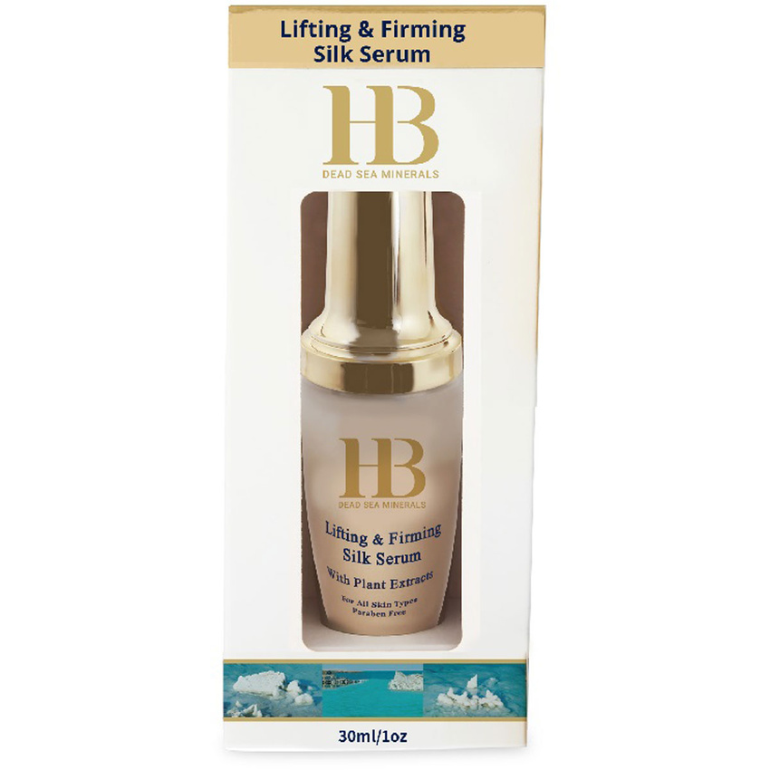 Sérum visage raffermissant et liftant à la soie 30 ml à base de minéraux de la Mer Morte Health & Beauty