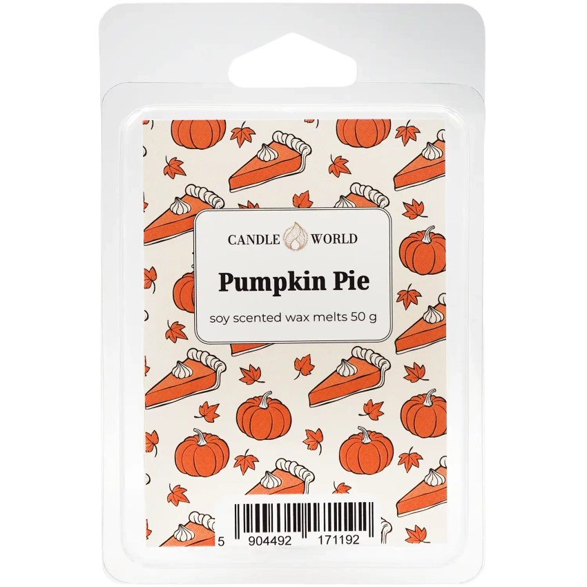Candle World soja geurwas Pumpkin Pie 50 g Pompoentaart